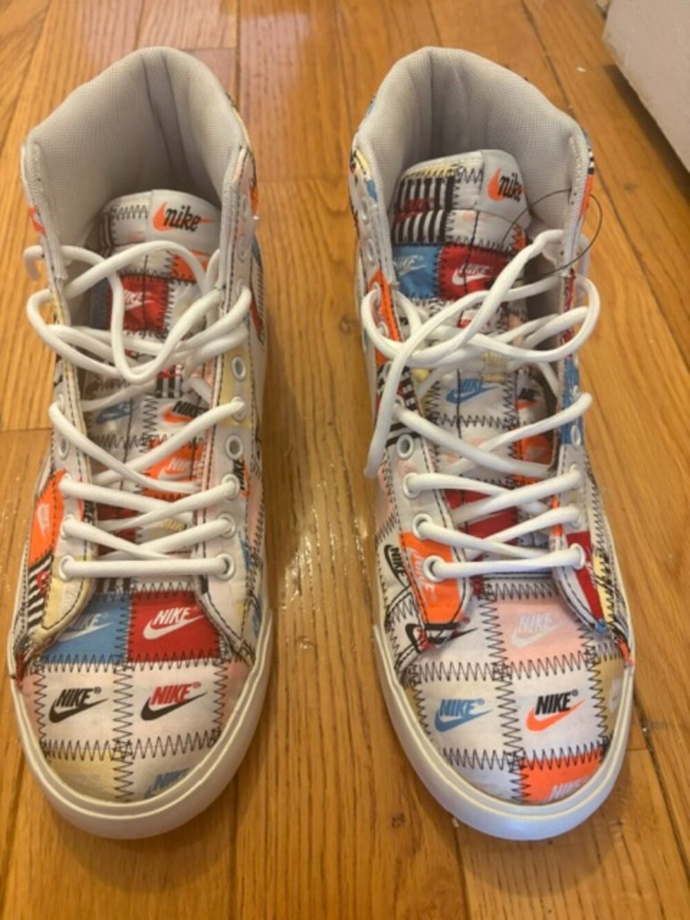 Nike Patchwork Logo High Tops